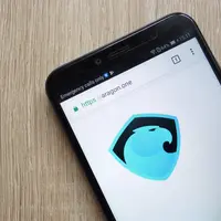 Phone showing Aragon logo Phone showing Aragon logo