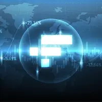 FTX token foregrounding blue map of world – Shutterstock