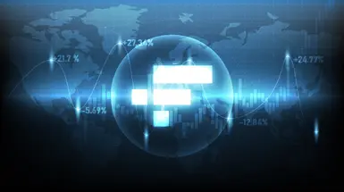 FTX token foregrounding blue map of world – Shutterstock FTX token foregrounding blue map of world – Shutterstock